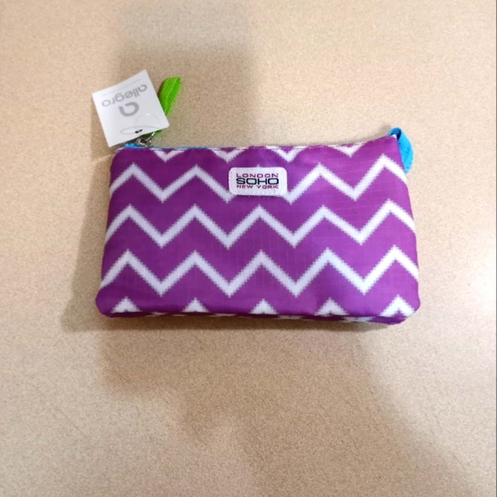 London Soho New York makeup bag